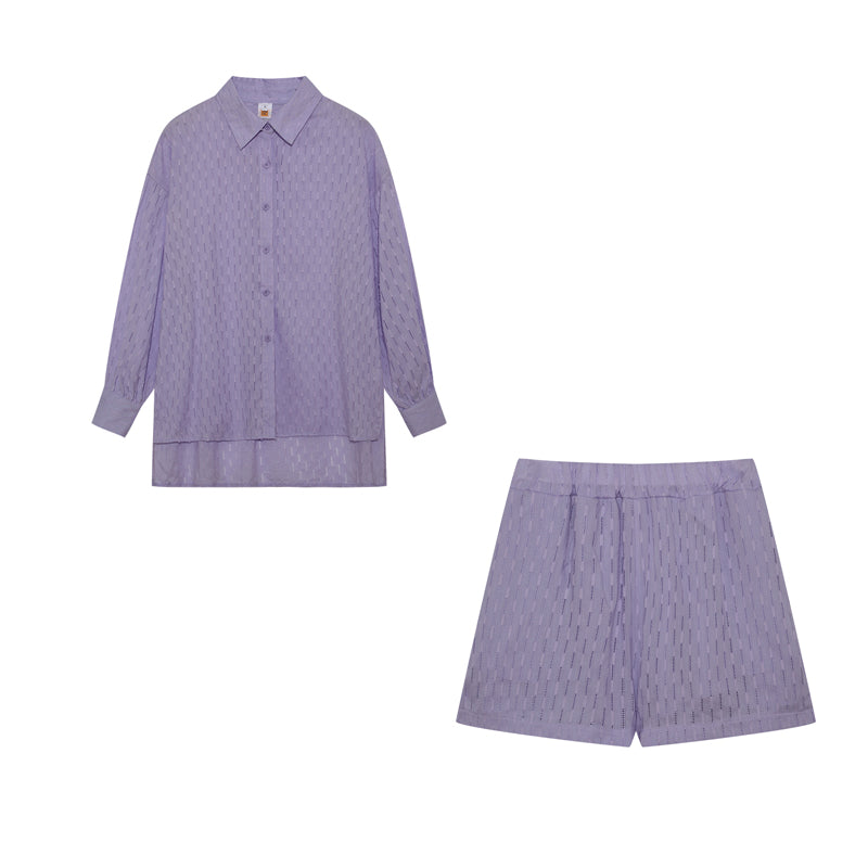 AMELIE™ – Conjunto de camisa y pantalón corto Airy