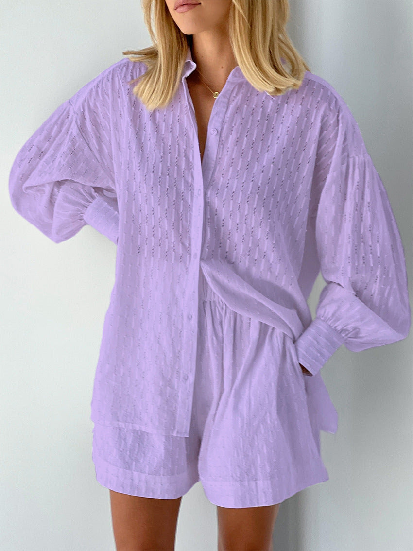 AMELIE™ – Conjunto de camisa y pantalón corto Airy
