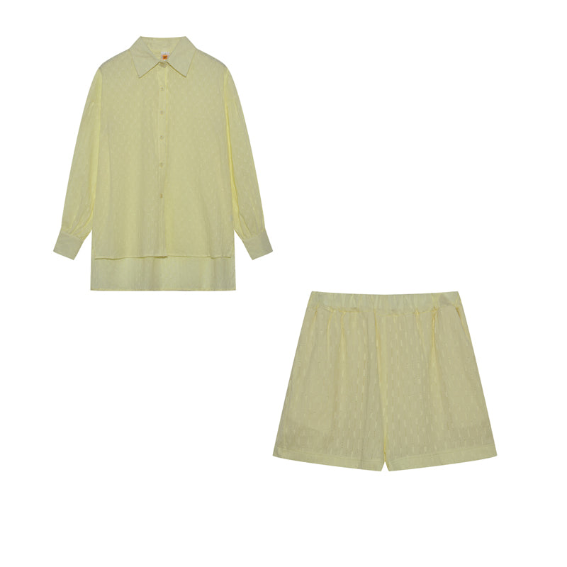AMELIE™ – Conjunto de camisa y pantalón corto Airy