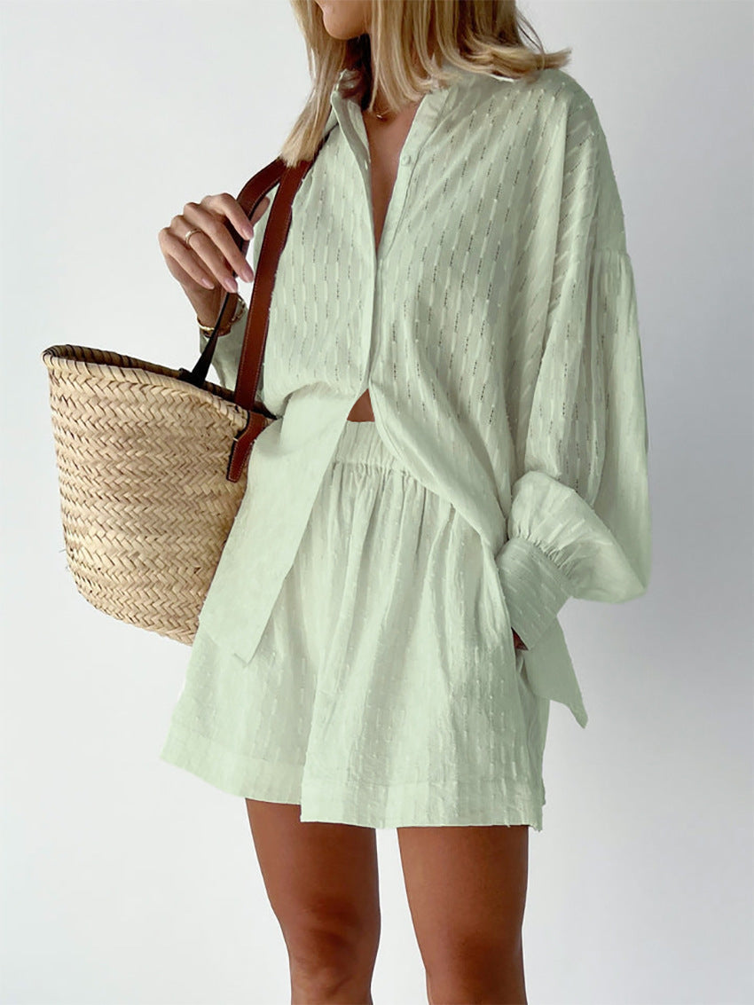 AMELIE™ – Conjunto de camisa y pantalón corto Airy