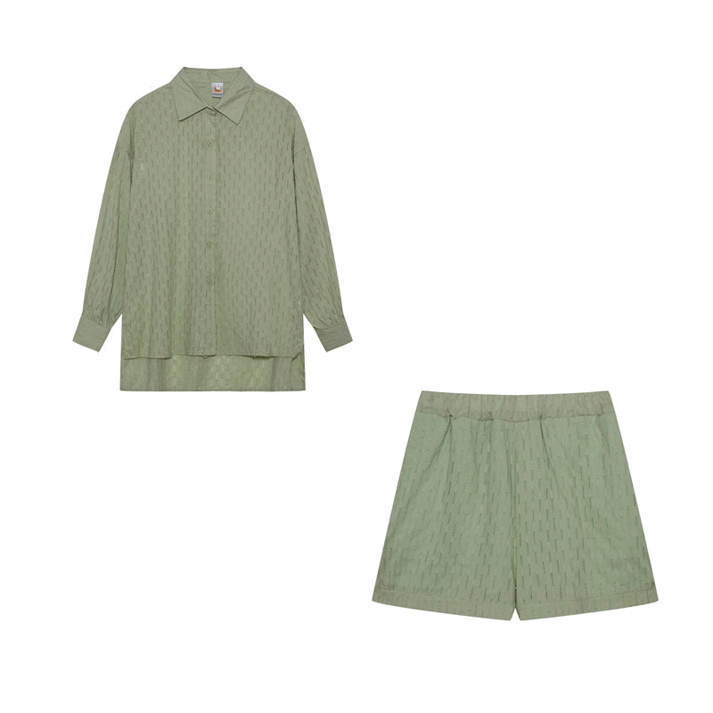 AMELIE™ – Conjunto de camisa y pantalón corto Airy